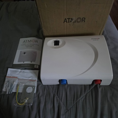 #ad #ad atmor tankless water heater 13Kw 240volt No Pressure Relief Valve $50.00