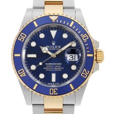 Rolex ROLEX SUBMARINER Date 126613LB blue Random Number second hand mens