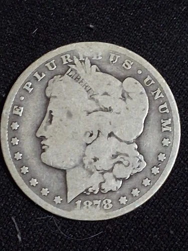 1878-CC Morgan Silver Dollar - No Damage/Never Cleaned/ Just Good Honest Wear