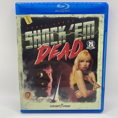 Shock 'em Dead (Blu-ray, 1990) Olive Films Traci Lords Rare OOP Region Free
