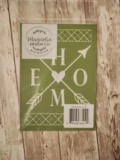 MDC DIY Adhesive Reusable Silkscreen Stencil " Home Arrows "