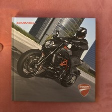 Ducati 2011 Diavel Dealer Hardcover Sales Brochure Book 91750008A
