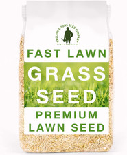 Fast Lawn Grass Seed, 1Kg (Up to 60Sqm) Premium Quality Fast Growing Grass Seeds 22.07 per kilo
