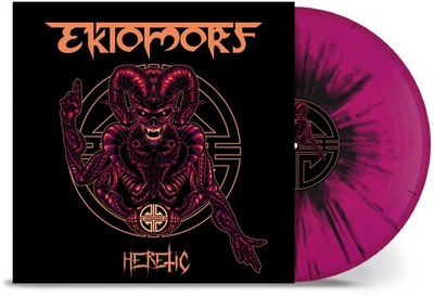 EKTOMORF ''HERETIC'' Color Splatter Vinyl - neu und eingeschweißt