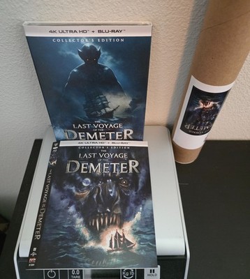 Last Voyage of the Demeter 4K - Scream Factory Exclusive Slipcover + Poster