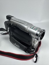 JVC Super VHS Compact VHS Video Camcorder GR-SXM37U W/ Battery Untested As Is