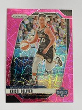 2024 Panini WNBA Prizm Mystics Kristi Toliver Pink Velocity Prizm /79 #12