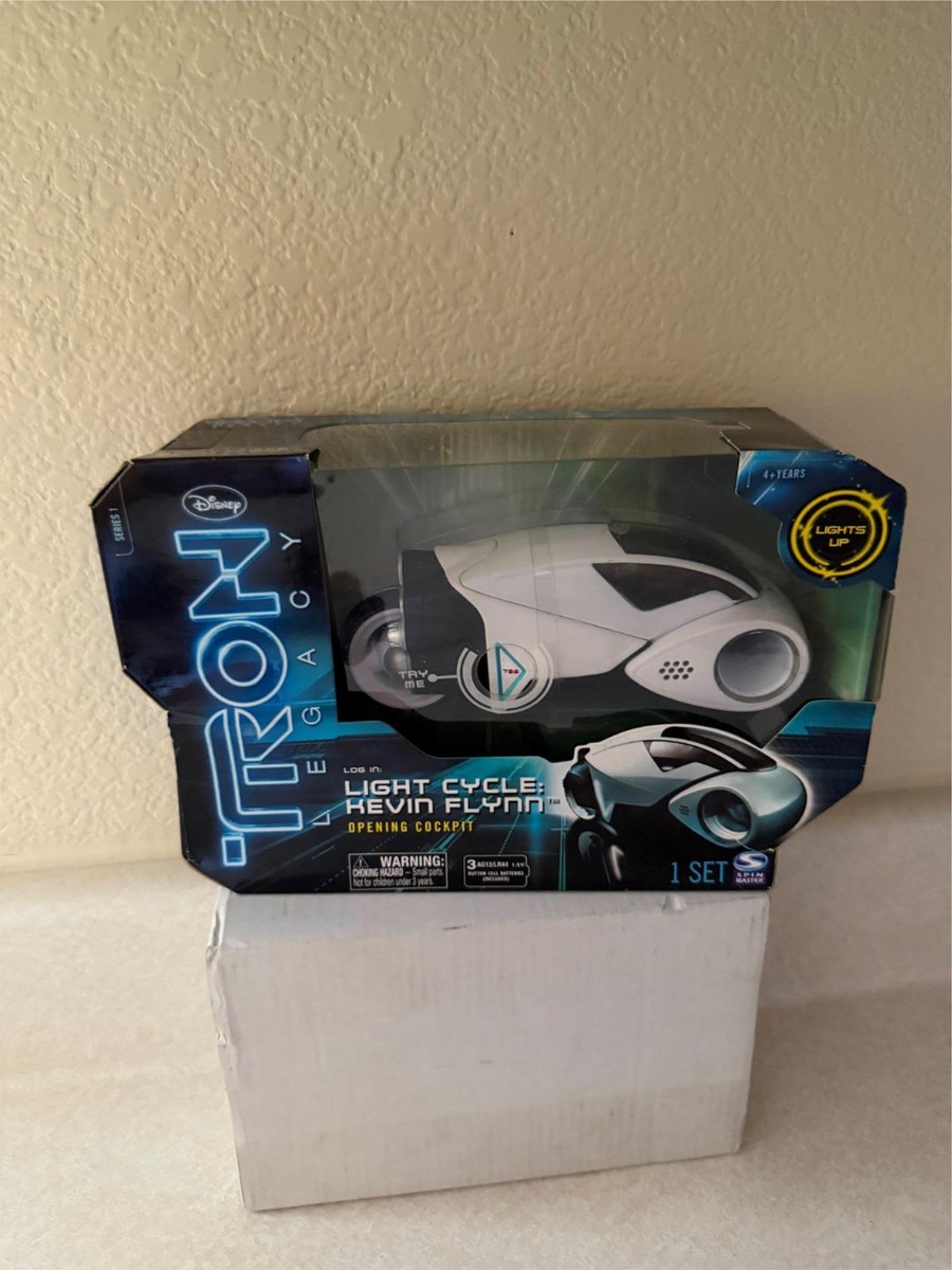 Spin Master Tron Legacy Light Cycle: Kevin Flynn Opening Cockpit