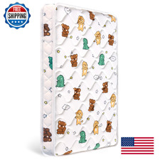 Premium Foam Mini Crib Mattress 38"x24"x4" Dual Sided Breathable Comfort