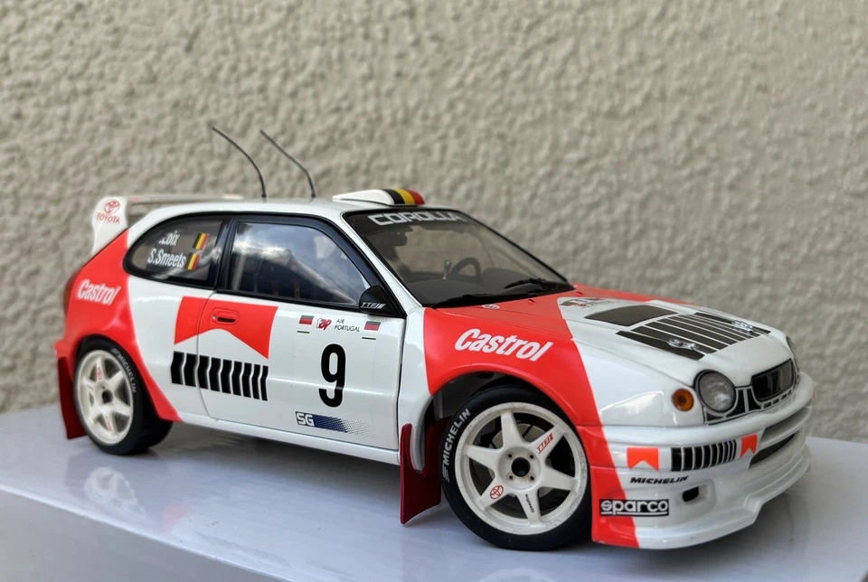 Toyota Corolla WRC 1/18 Autoart WRC Rallye - Image 4 of 4