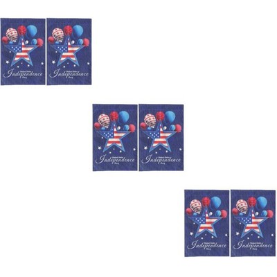 3 Pack Dekorative Gartenflagge Patriotische Flaggen Festival -Flagge -