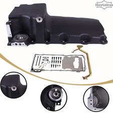 302-1BK LS Swap Retrofit Oil Pan Kit For 55-87 GM LS-Series Engine Black