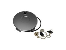 Alpina 16" 4×100 single center cap with all accessories (gaskets, locks, keys)