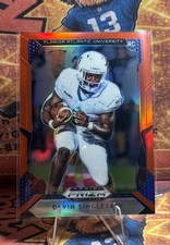 2019 Panini Prizm Draft - Draft Picks Devin Singletary #124 Orange Prizm (RC)