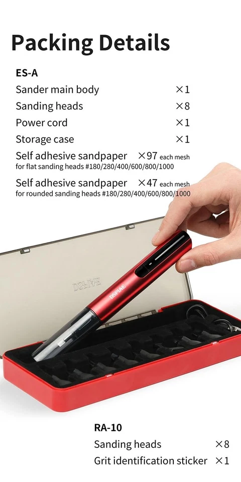 Electric Reciprocating Sander – Precision Multi-Speed Sanding Tool with Fine San - Image 3 of 4