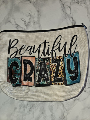 Beautiful Crazy Make Up Bag New