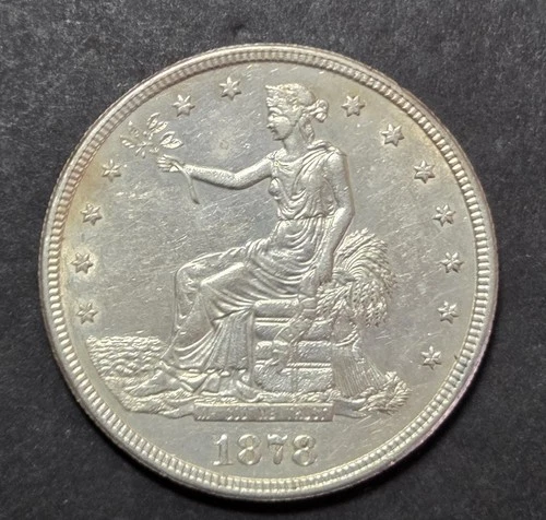 1878-S Trade Dollar, AU