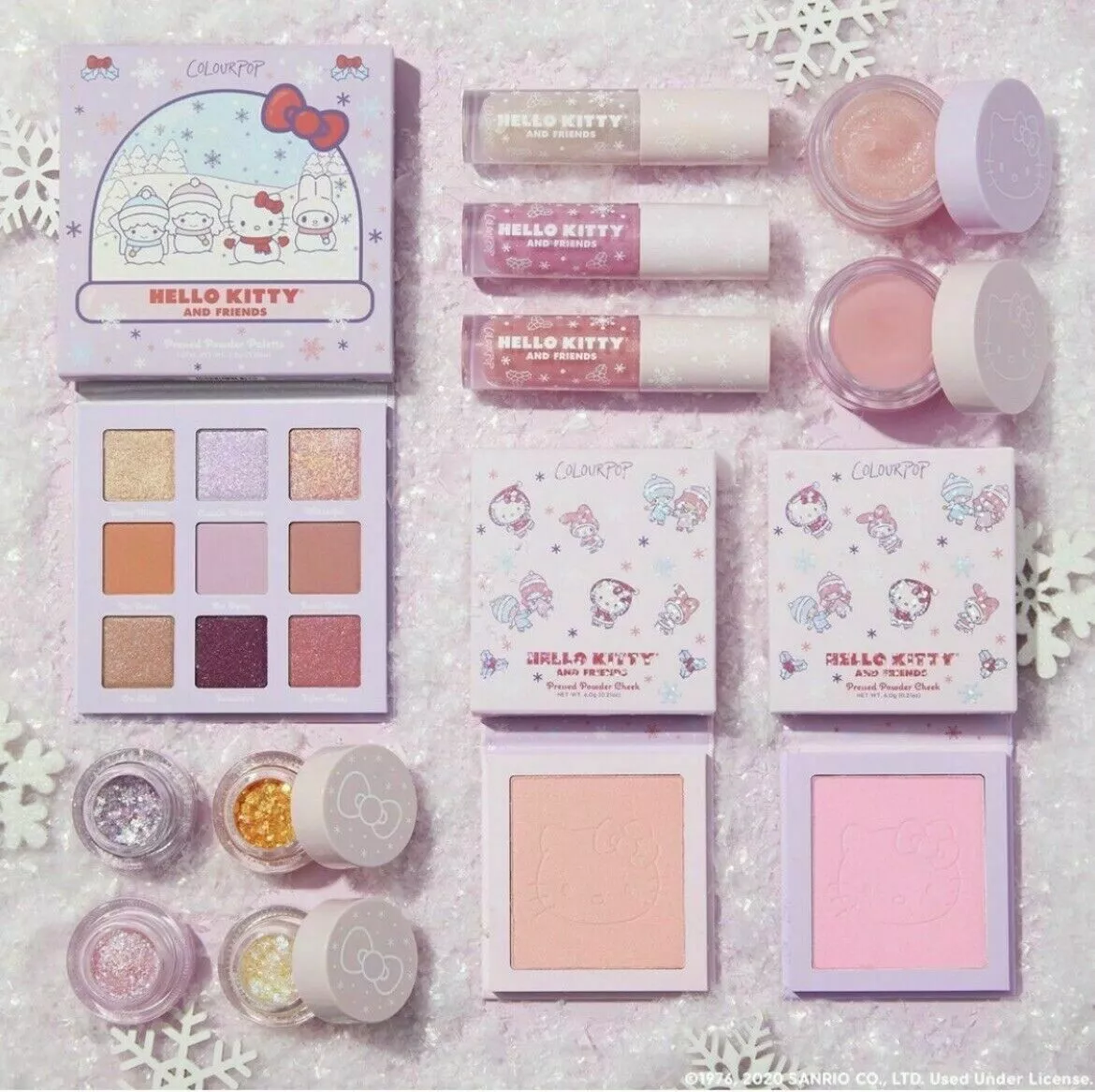 New Colourpop x Hello Kitty and Friends Snow Much Fun Full