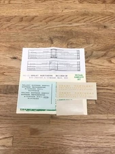 Champ Decals HO Scale HX-22: Great Northern Express Reefer & Storage Mail Box