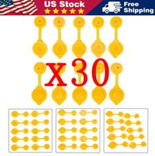30 Pack Yellow Fuel Gas Can Jug Vent Cap Blitz Scepter Essence Midwest Eagle