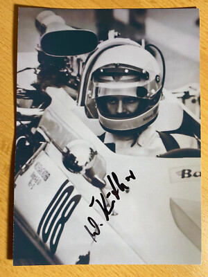 Wolfgang Küther Original Autogramm handsigniert Auto Rennfahrer DDR B8