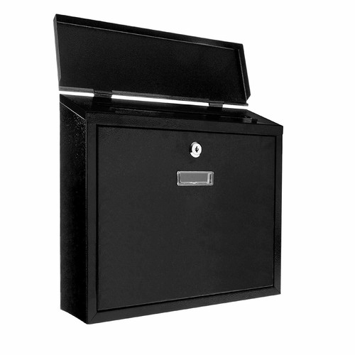 Letter Box Door A4 Large Postal Box Post Gate Wall Outside Waterproof