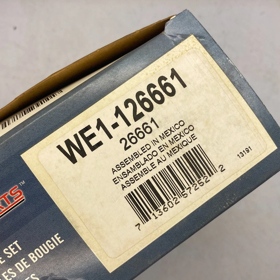 JUEGO DE CABLES DE ENCENDIDO 26661 BUJÍA WORLDPARTS WE1-126661 / WE1126661 CRDB Foto 2 de 4