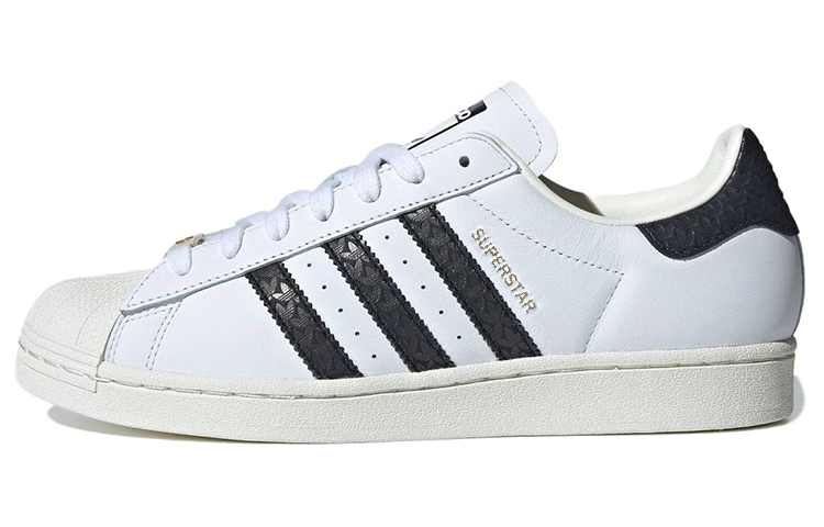 adidas Superstar White Black Trefoil Stripes - IF3637 New Size | eBay