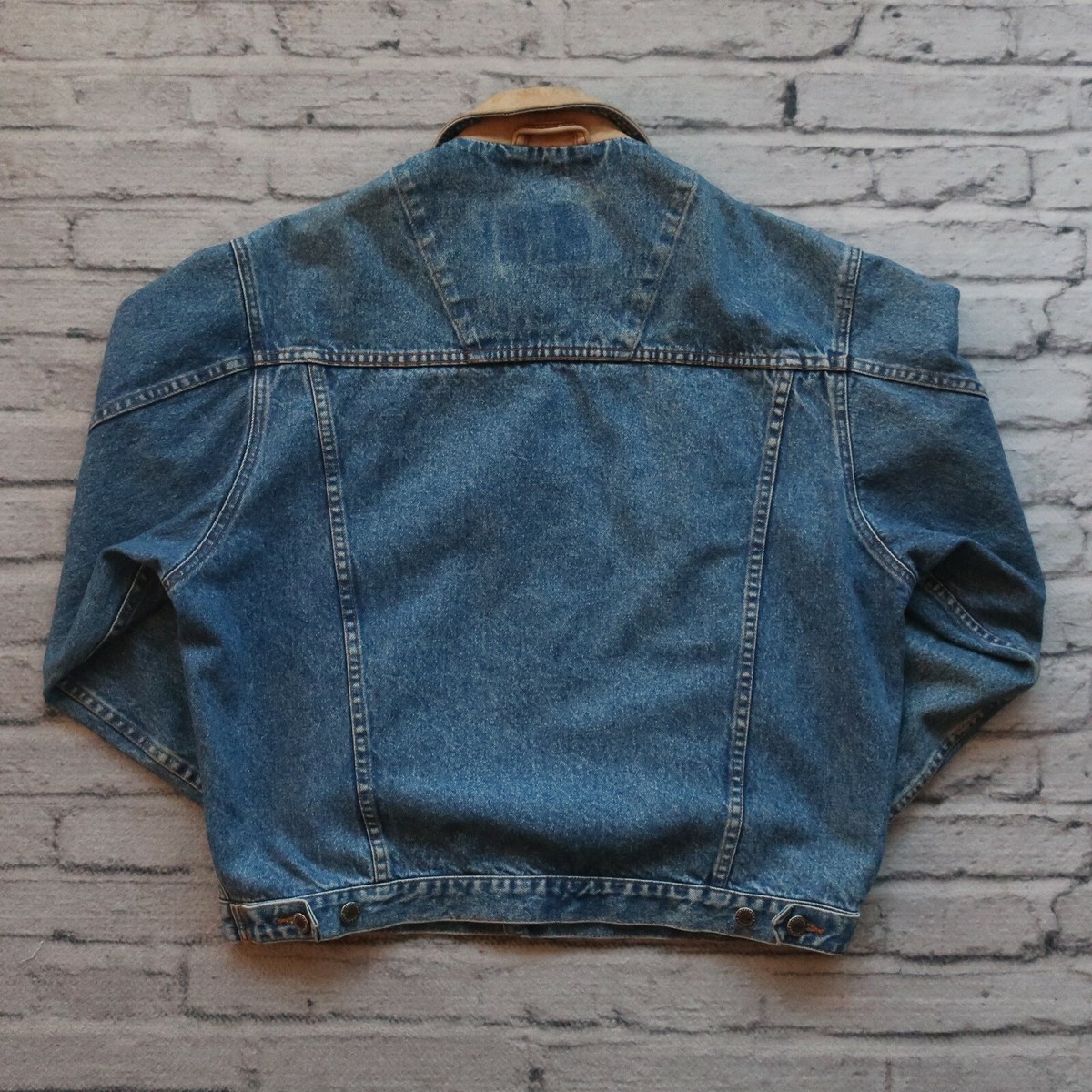 Vintage 90s Timberland Weathergear Denim Trucker Jean Jacket Vintage 90s Timberland Weathergear Denim Trucker Jean Jacket