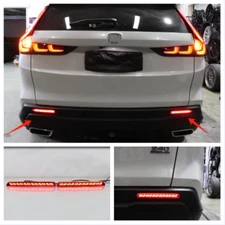 New For 2023 2024 Honda CR-V CRV LED Rear Fog Light Tail Bumper Light Sets