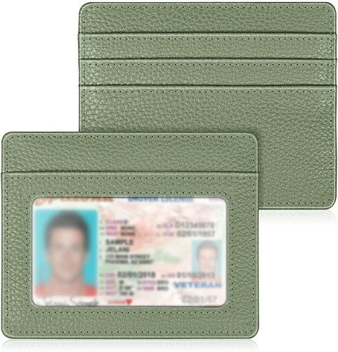 Slim Minimalist Front Pocket Wallet RFID Blocking Credit Card Holder Card Cases - Picture 22 of 39