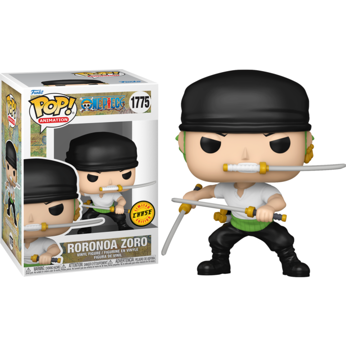One Piece - Roronoa Zoro (with chase) Pop! Vinyl Figure #1775