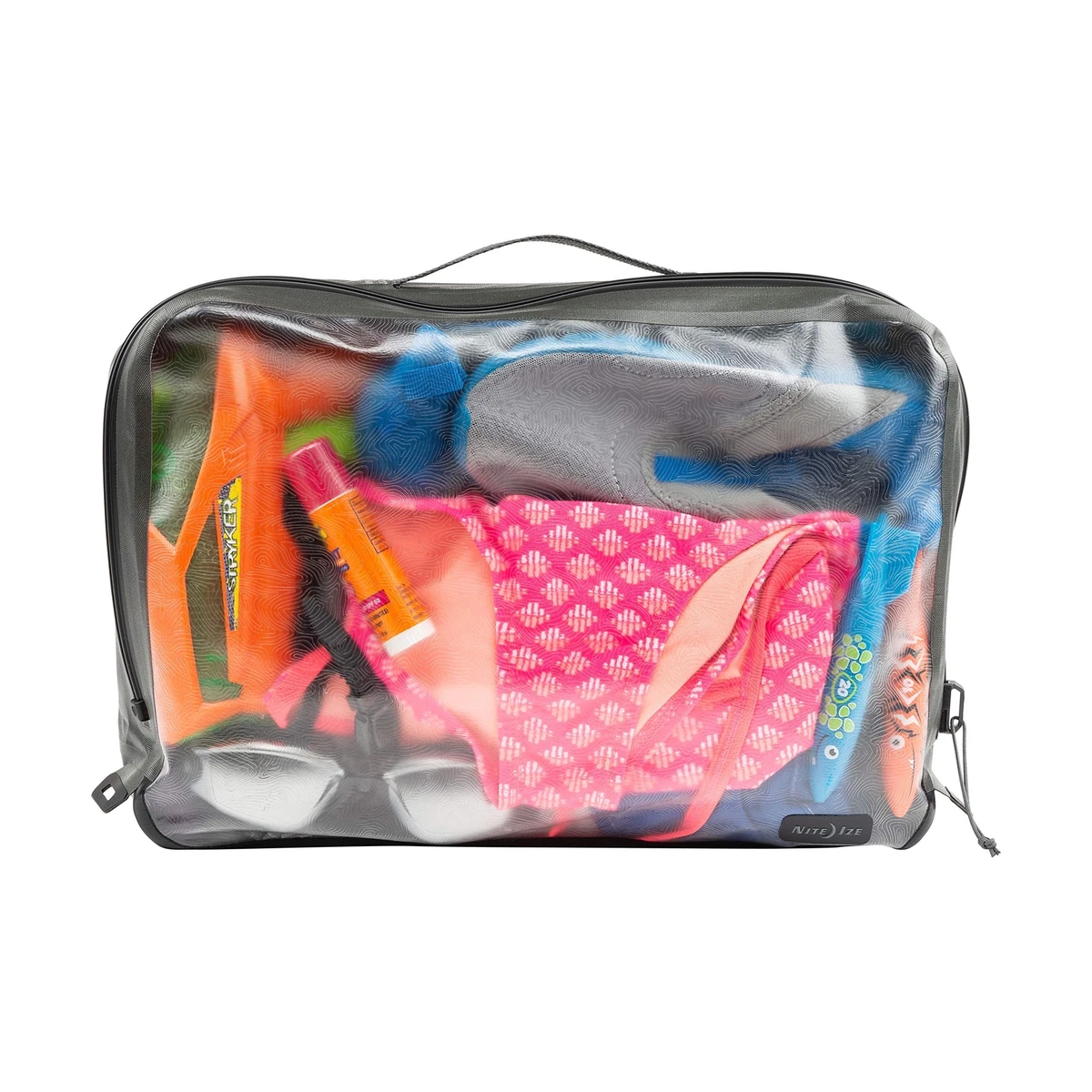 Nite Ize RunOff IP67 Waterproof Dry Bag Large Travel Packing Cube Charcoal
