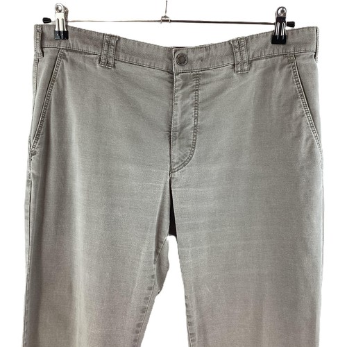 Meyer Grey 'Madrid' Straight Leg Cotton Trousers W38 - Picture 2 of 6