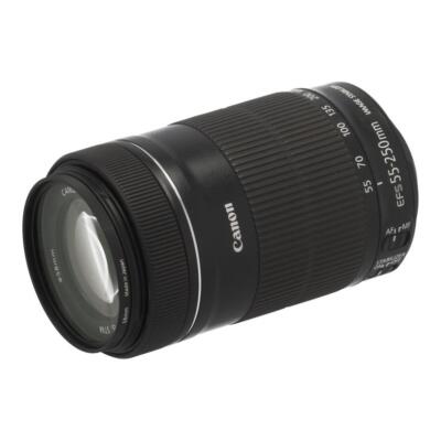 Canon EF-S 55-250mm F4-5.6 IS STM Lens 625***** A-Rank | eBay