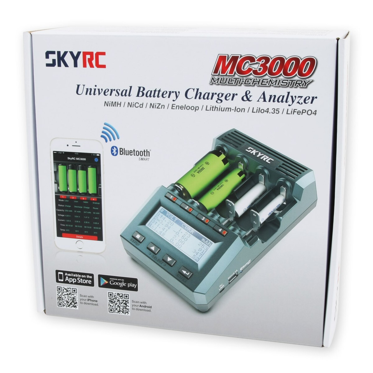 SkyRC MC3000 Multi-chemistry Universal Round Battery Charger
