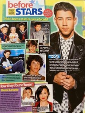 Nick Jonas, The Jonas Brothers, Full Page Vintage Pinup