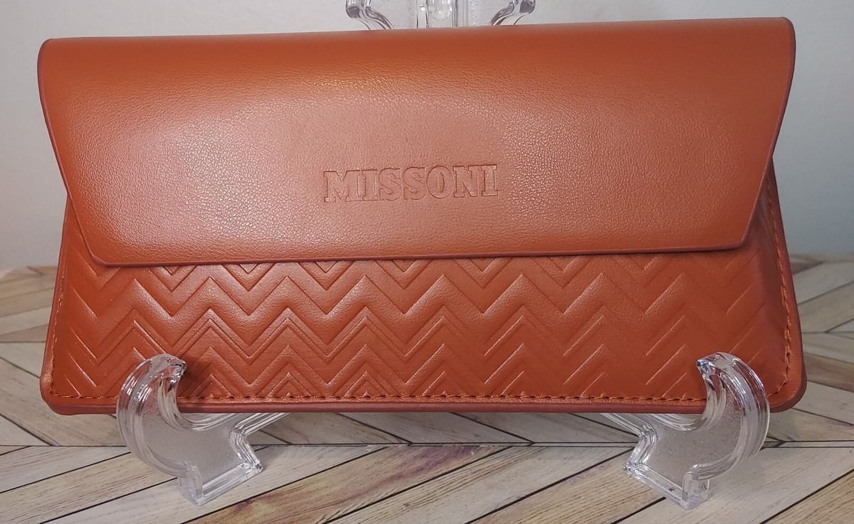Missoni teal women’s‎ eyeglasses w/ magnetic closure brown case & cleaning cloth Missoni MIS 0127 0038 00 Women main image 3