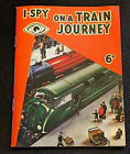 i Spy Train Vintage Rail way Children Station Steam Retro Spotting Antique Uk Us
