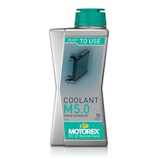 Motorex Coolant M5.0 Hybrid Ready to Use Turquoise 1LMX Motocross Off Road ATV