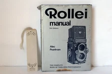 Rollei Manual: The Complete Book of Twin-Lens Photography Hardcover 1971 5th Ed