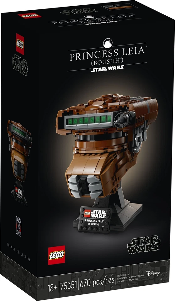 LEGO® Star Wars 75351 Princess Leia™ (Boushh™) Helm NEU OVP EXKLISV