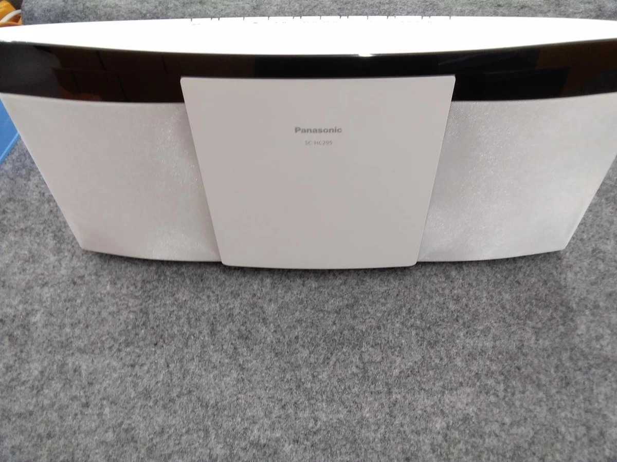 Panasonic SC-HC295 Compact Stereo System for Bluetooth/CD/MP3/AM-FM B-RANK  Used