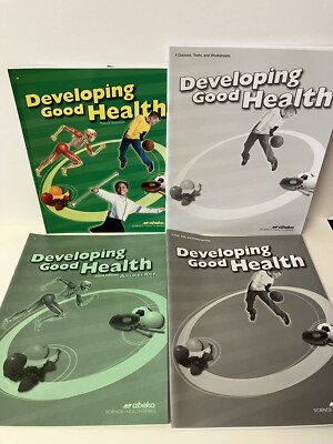 Abeka Developing Good Health Third Edition Grade 4 Lot of 4 EXCELLENT CONDITION