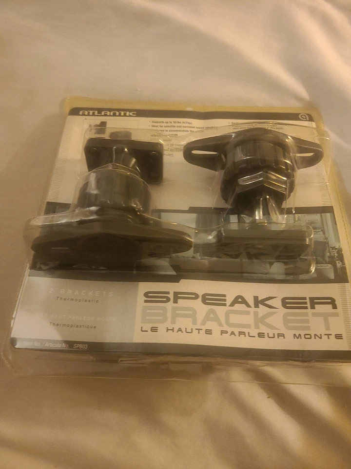  2Pk of Atlantic Satellite & Surround Sound Speaker Mounting Brackets SPB03 NEW  - Image 4 of 4