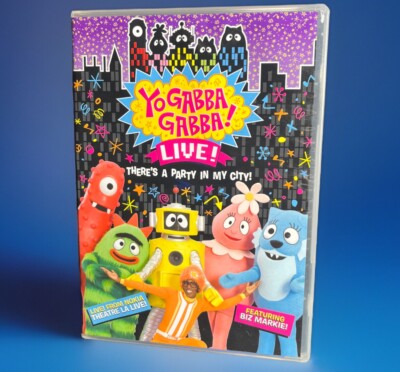 Yo Gabba Gabba DVD - There's A Party In My City! LIVE - EUC