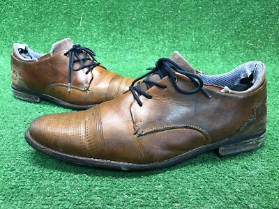 Bull Boxer Men Tapyn Oxford SiZe 10 Brown Fast Free Shipping