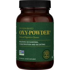 Oxy Powder Colon Cleanse & Natural Detox Pills For Constipation Relief - 60 Ct.
