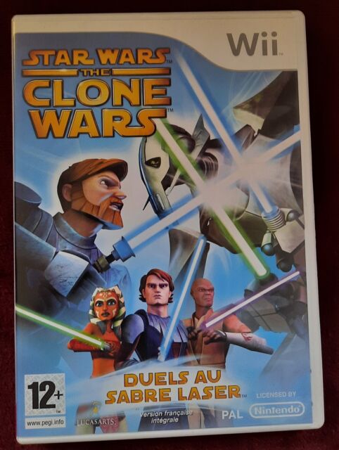 Wii Star Wars The Clone Wars Complet