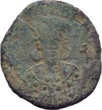 Byzanz Follis 25 mm/  5,6 g Original M&uuml;nze #LQS106